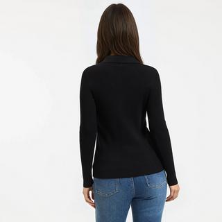 La Redoute Collections Cardigan en maille fine col boutonné  