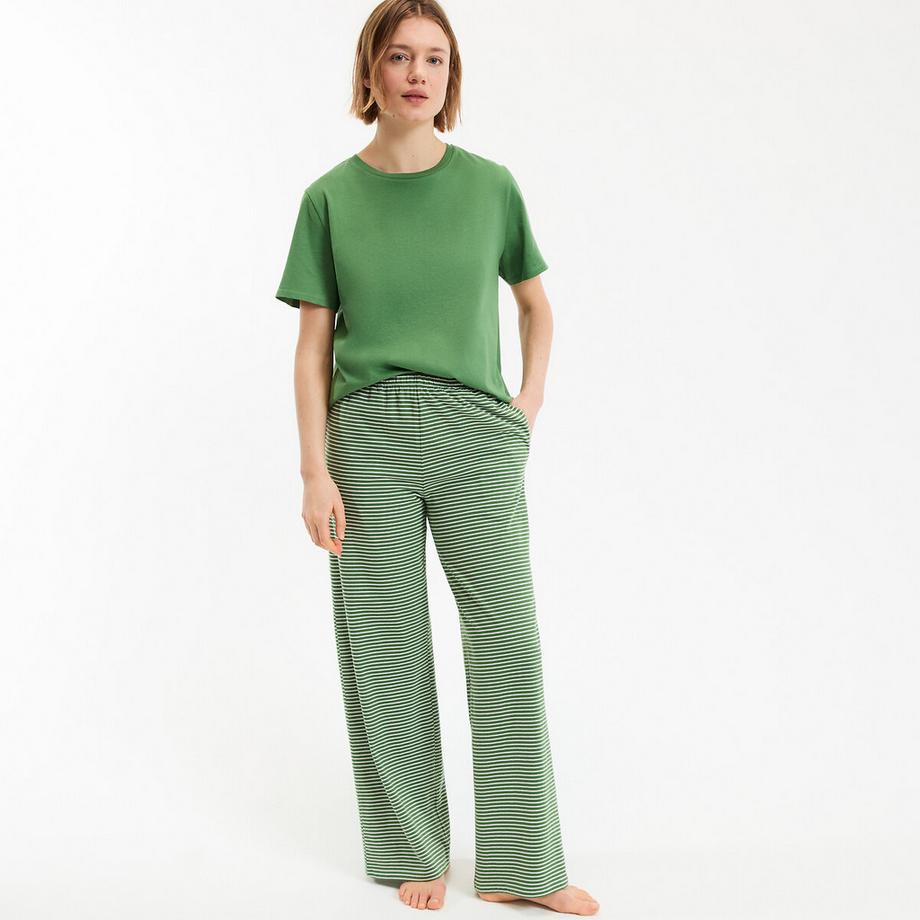 La Redoute Collections Bedruckter Jersey Pyjama  