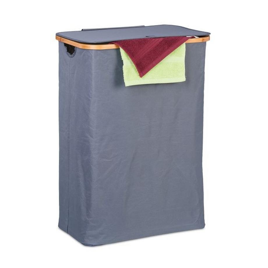 Panier à linge avec couvercle 105 l