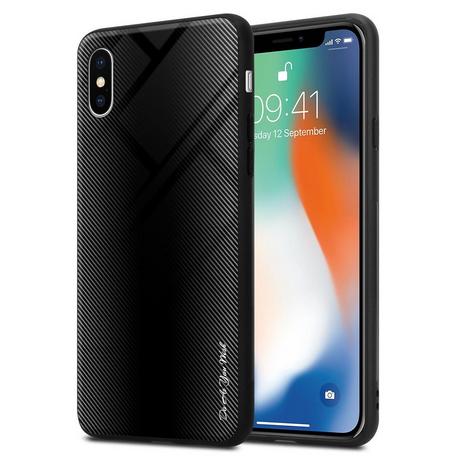 Cadorabo  Hülle für Apple iPhone X / XS Streifen Optik 