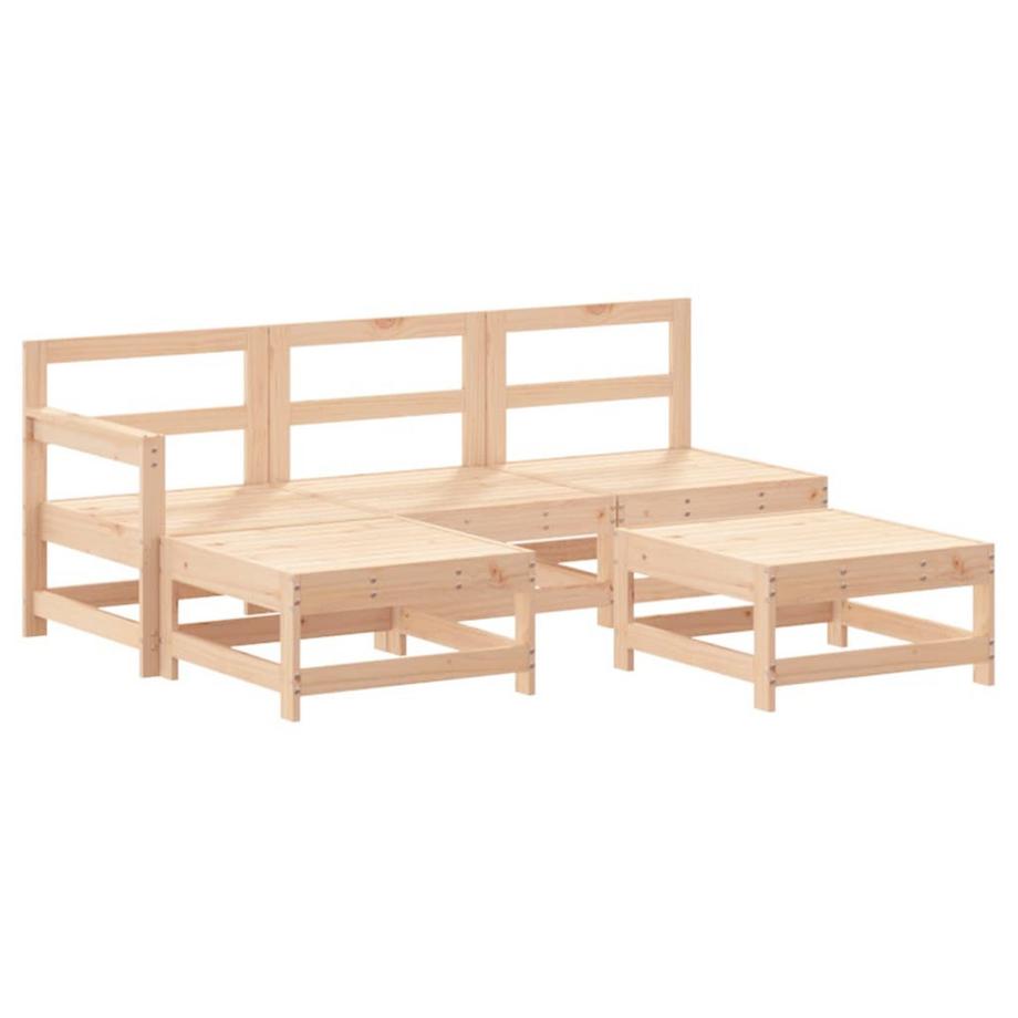 set mobili da giardino Legno di pino
