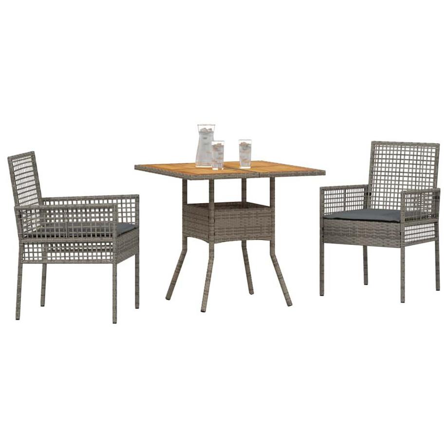 VidaXL Garten essgruppe poly-rattan  