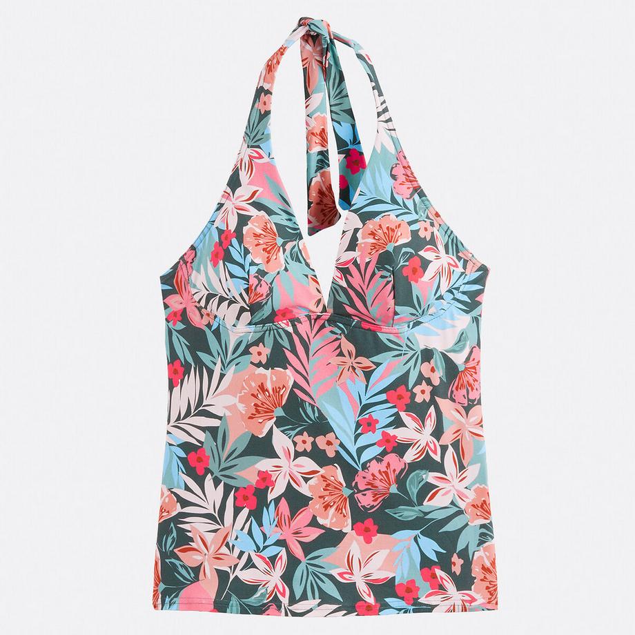 La Redoute Collections Tankini Oberteil Blumenmuster  