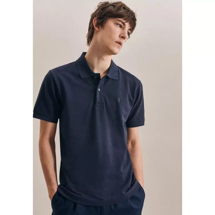 Seidensticker Polo-Shirt Regular Fit Kurzarm Uni online kaufen MANOR