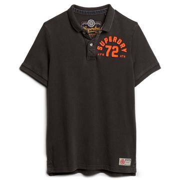 Poloshirt  Bequem sitzend-Vintage Athletic Polo