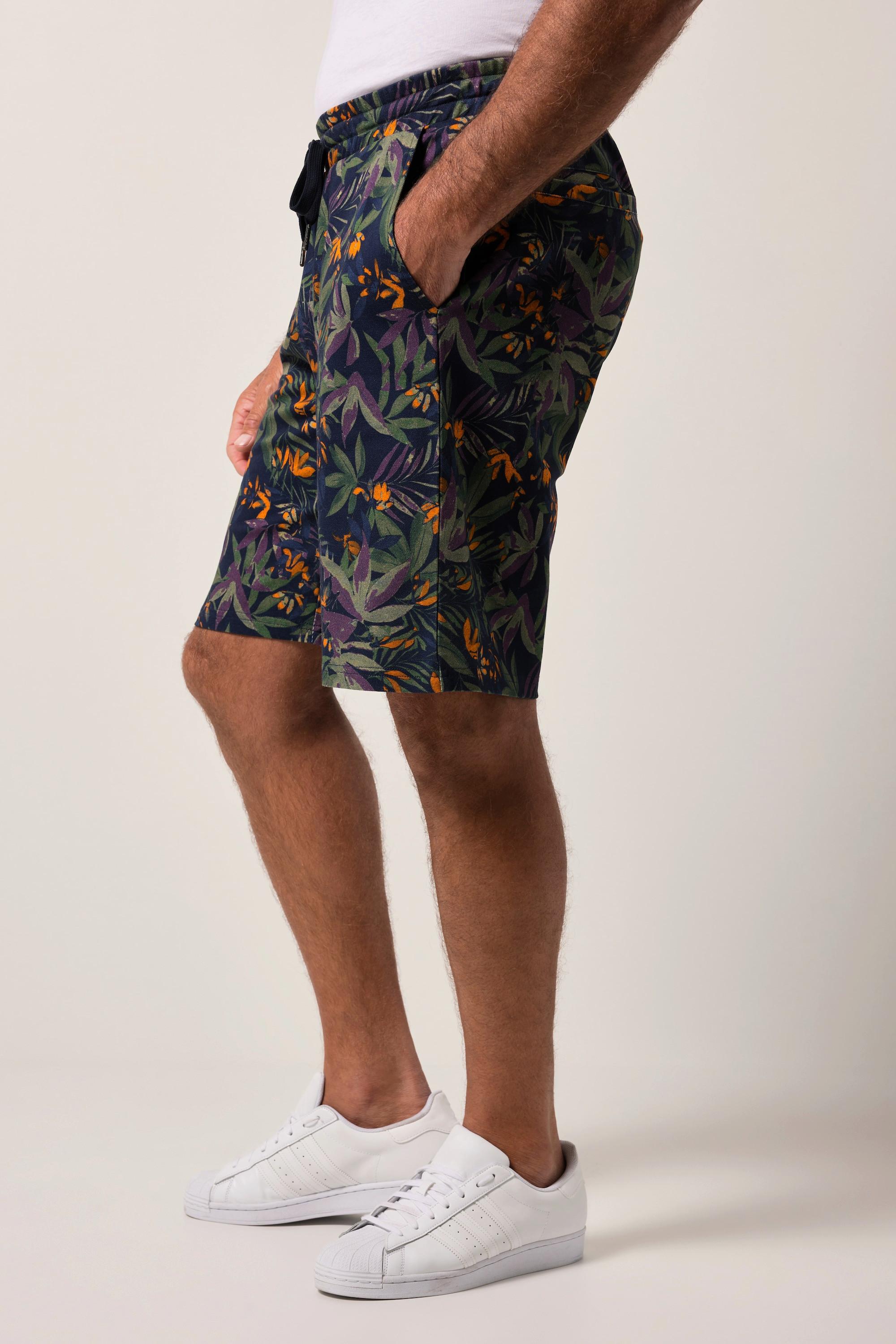 JP1880 Piqué Bermuda Alloverdruck Relaxed Fit  