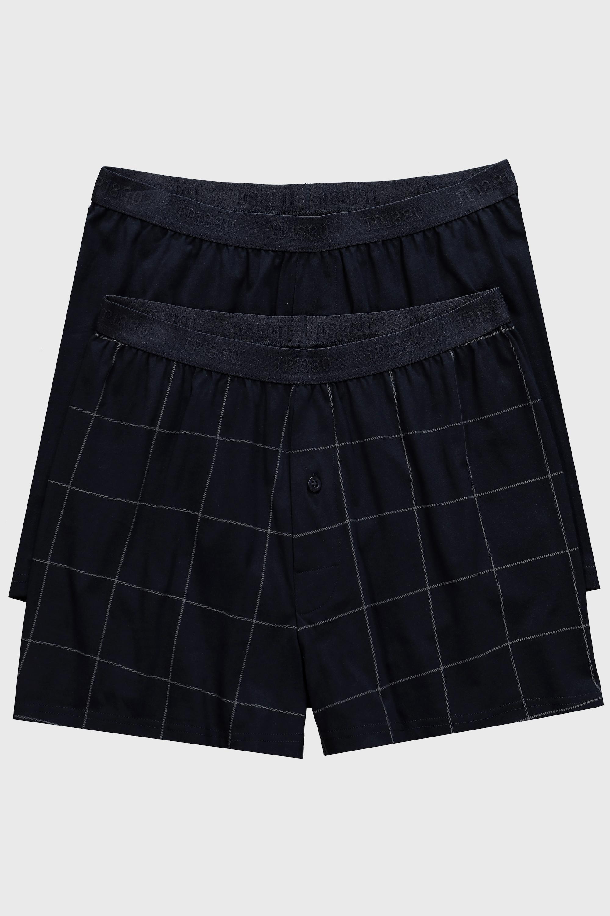 JP1880 Boxershorts Bauchfit 2er-Pack FLEXNAMIC Bund  