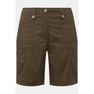 Ulla Popken Cargo Bermuda Komfortbund 4-Pocket-Schnitt  