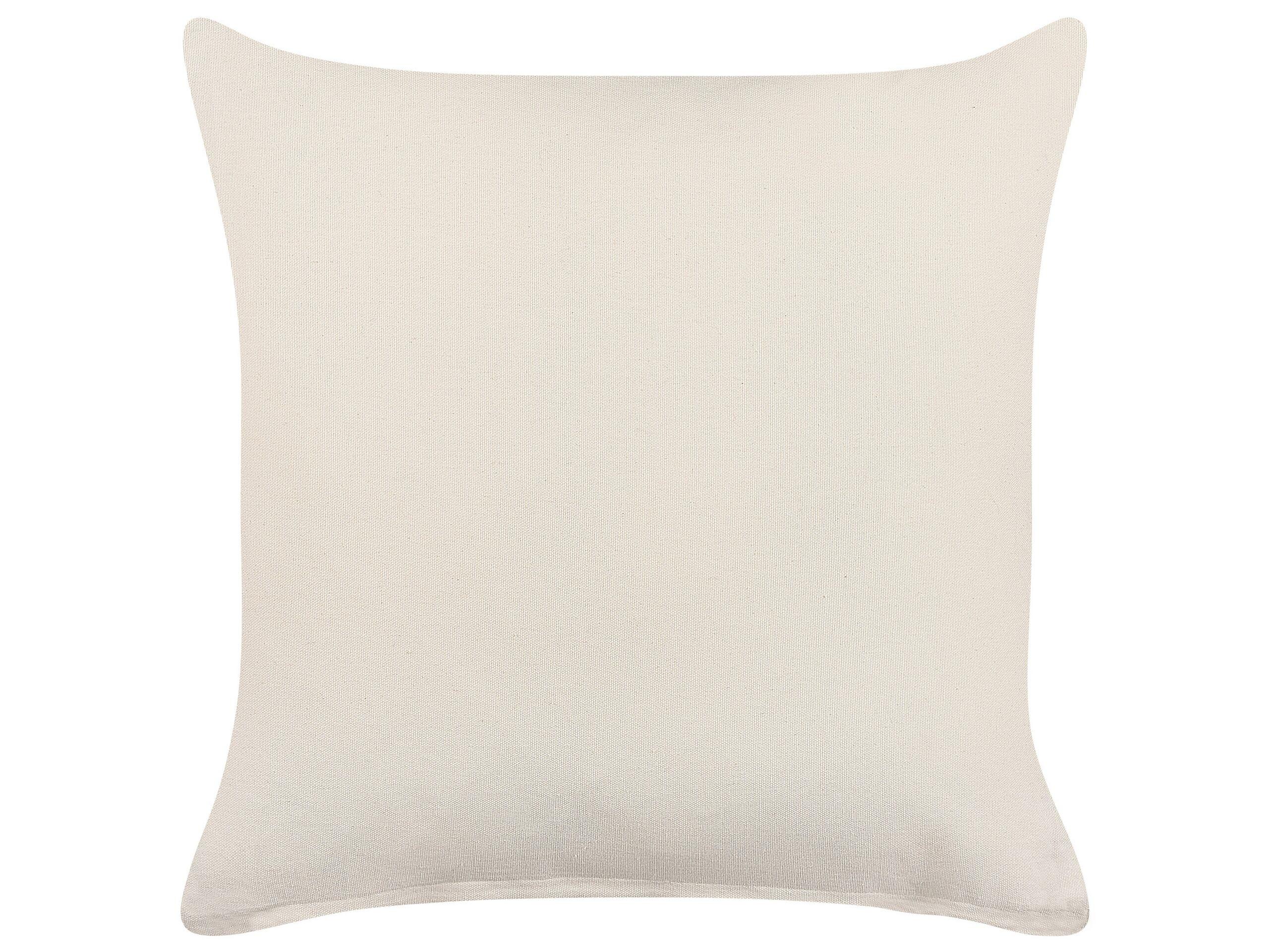 Beliani Kissen 2er Set aus Baumwolle Boho MYRTUS  