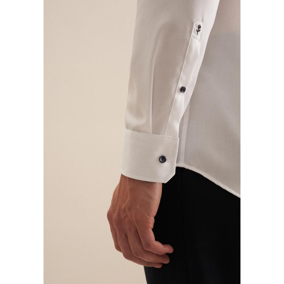 Seidensticker Camicia Business Regular Fit Manica Lunga Tinta Unita  