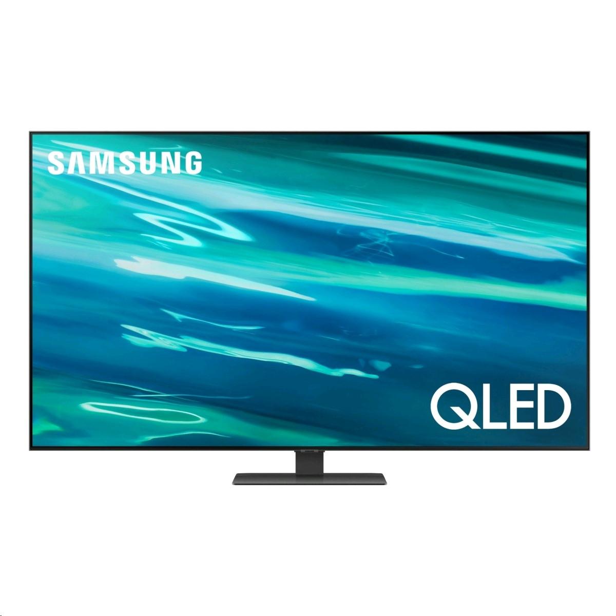 SAMSUNG  Samsung Q80A (2021) 165,1 cm (65") 4K Ultra HD Smart TV Wi-Fi Nero 