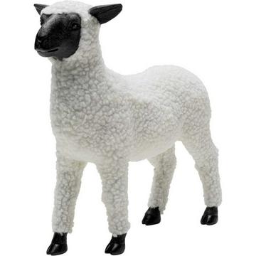 Figura decorativa Happy Sheep Lana bianca
