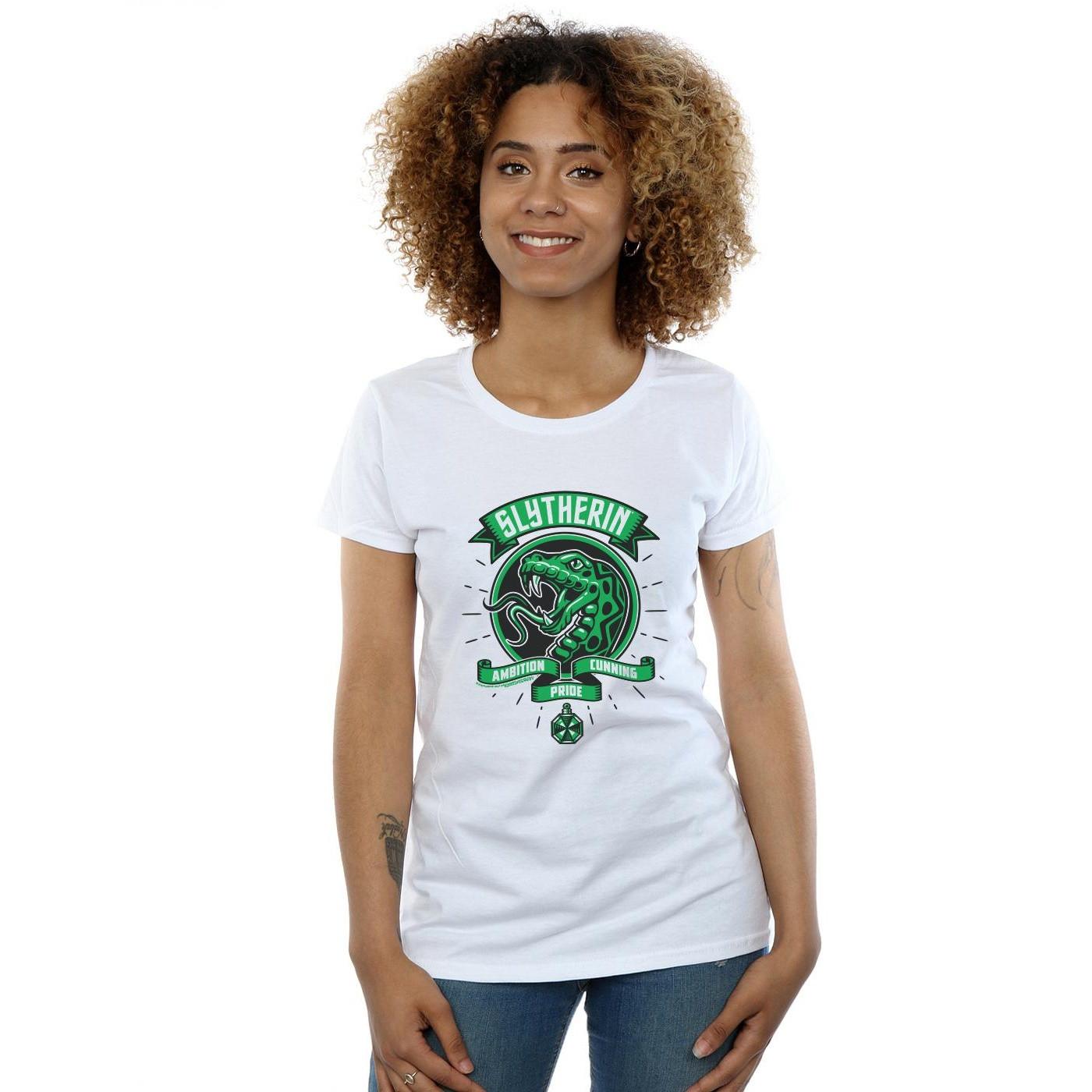 Harry Potter Slytherin T-Shirt Stampata  