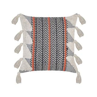 Beliani Cuscino decorativo en Cotone Boho BOUVARDIA  