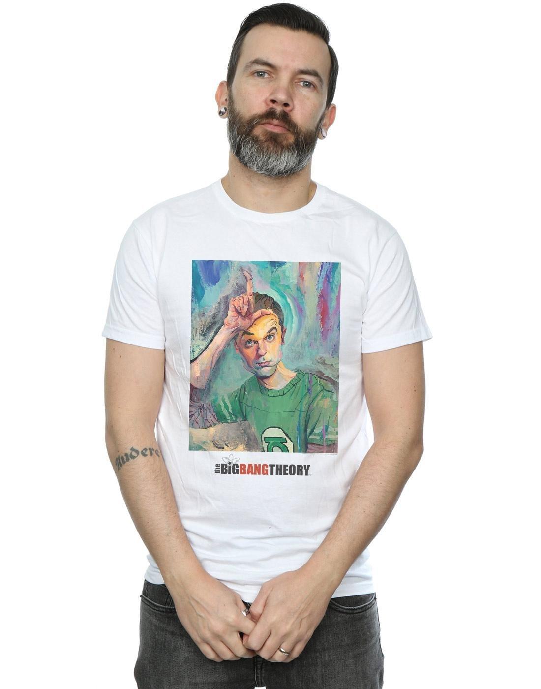 The Big Bang Theory  Sheldon Loser Painting TShirt 