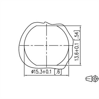 METZ CONNECT  M12 Industrial Ethernet Leitung, X-kodiert, 1.0 m, M12 Buchse gerade - RJ45 Stecker gerade, PUR 