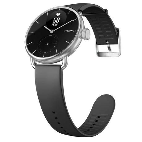 Withings  Montre connectée Withings Scanwatch 38mm Noir 