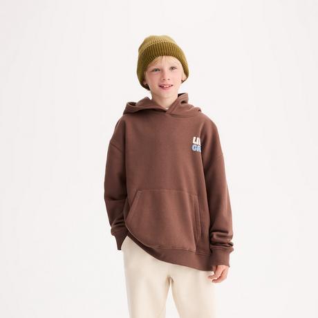 La Redoute Collections  Bedrucktes Oversize-Sweatshirt mit Kapuze 