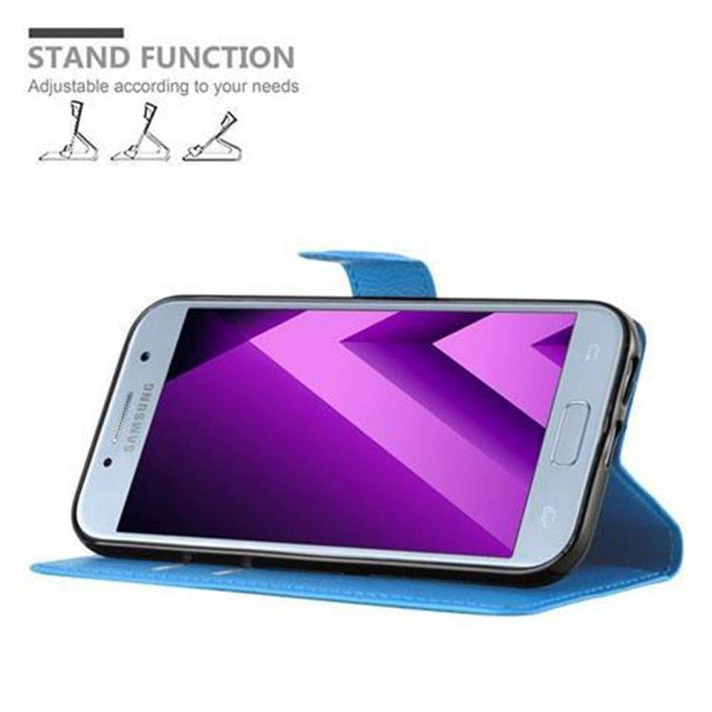 Cadorabo  Hülle für Samsung Galaxy A3 2017 Standfunktion, Kartenfach 