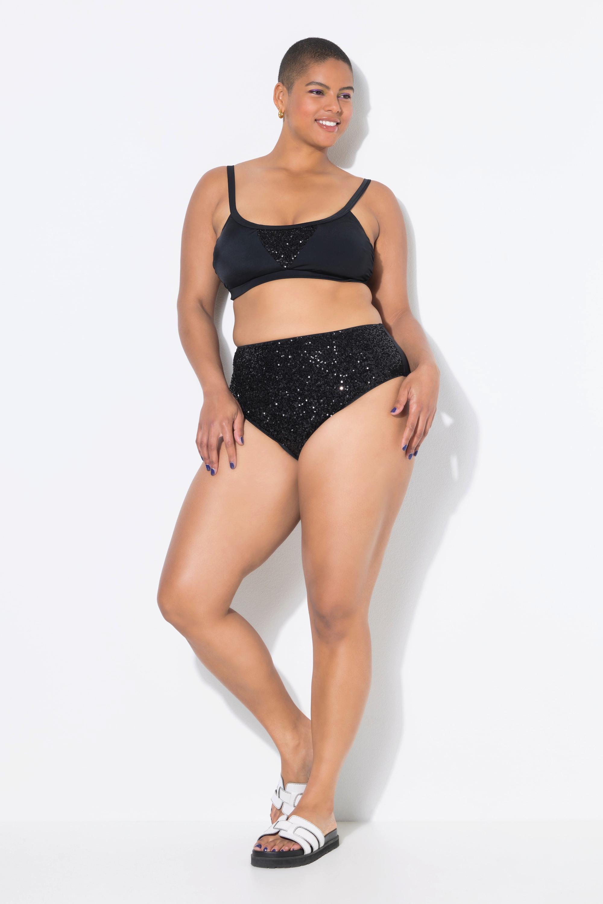 Studio Untold HighWaist Pailletten Shaping Bikini-Slip  