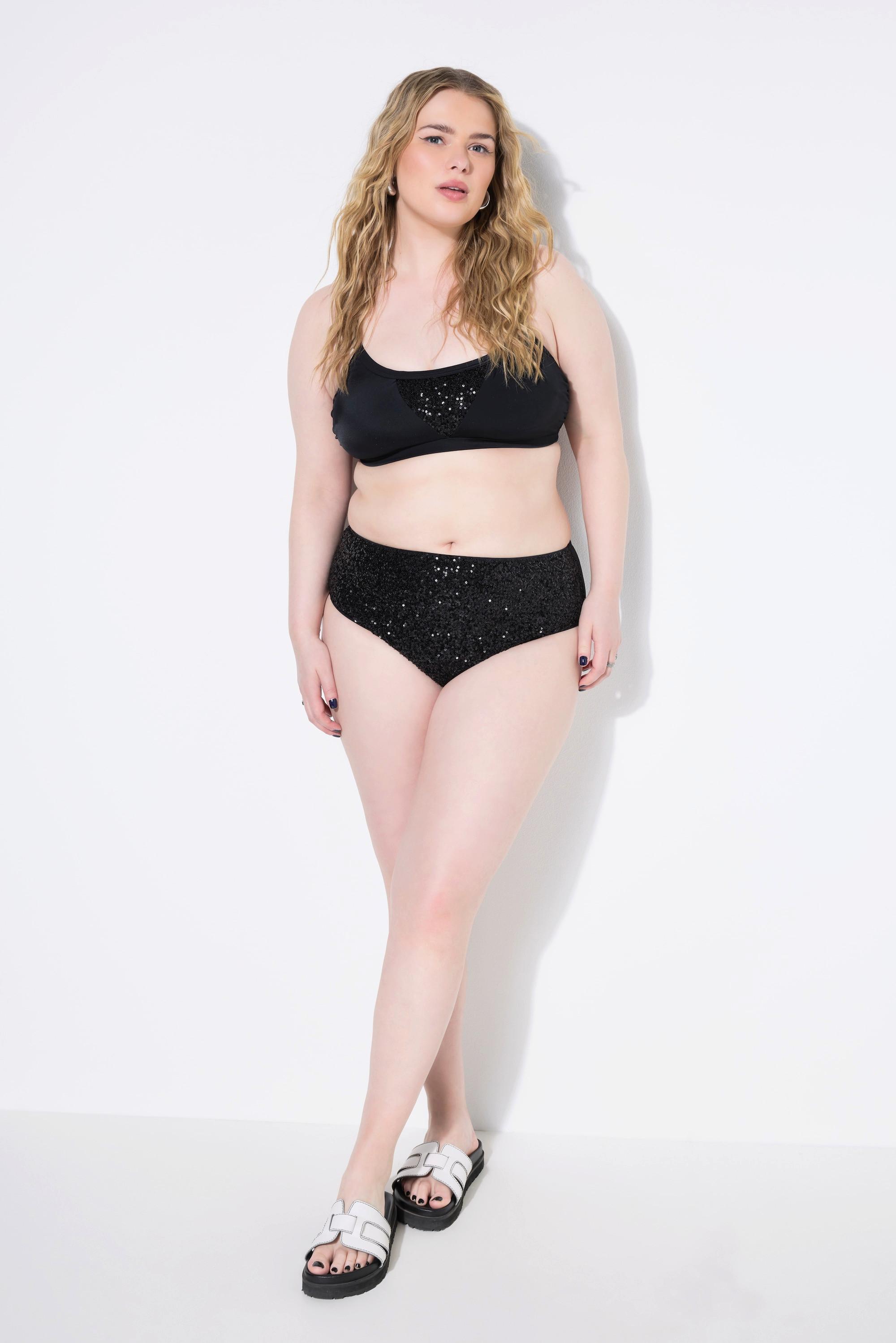 Studio Untold HighWaist Pailletten Shaping Bikini-Slip  