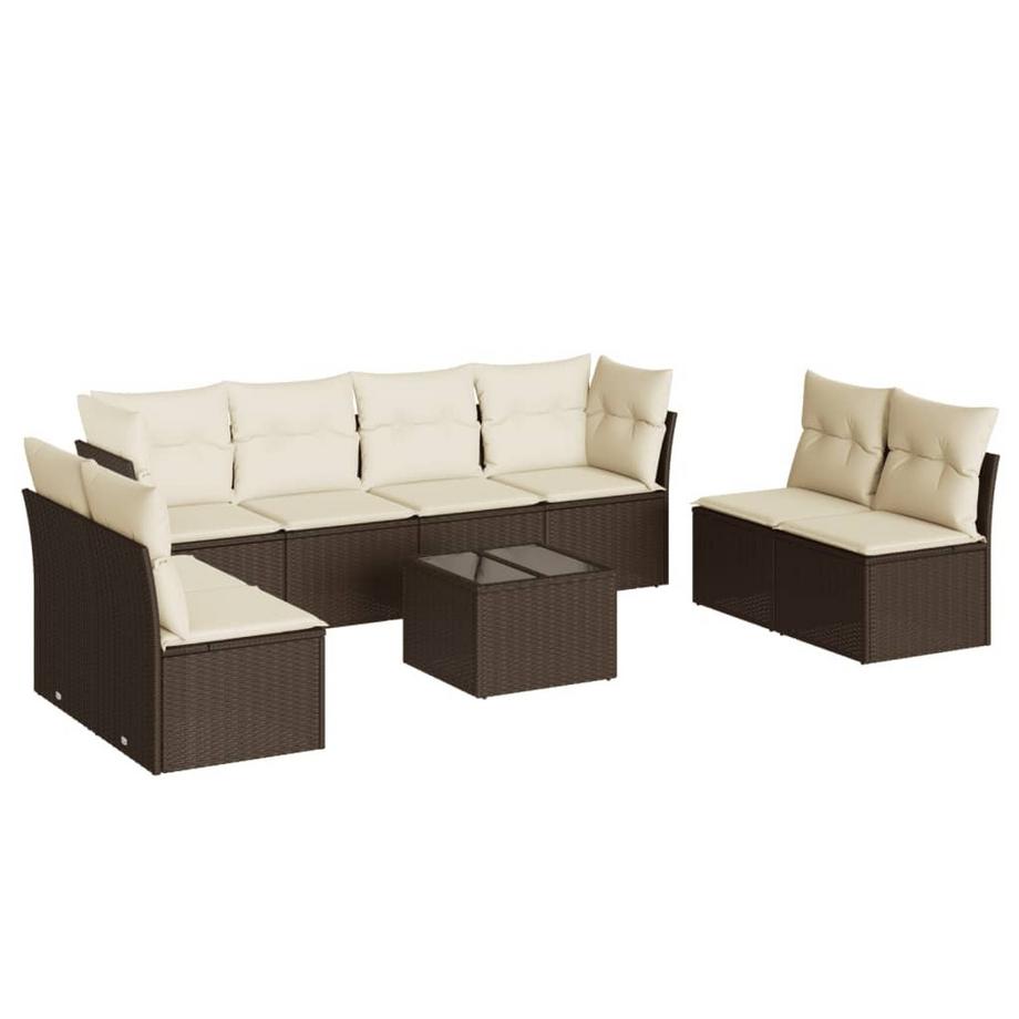 Garten sofagarnitur poly-rattan