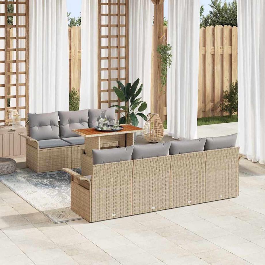 VidaXL Gartenmöbel poly-rattan  