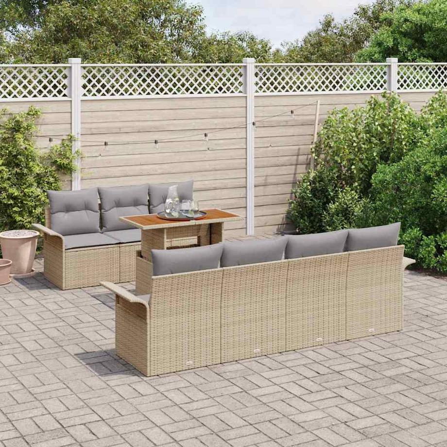 VidaXL Gartenmöbel poly-rattan  