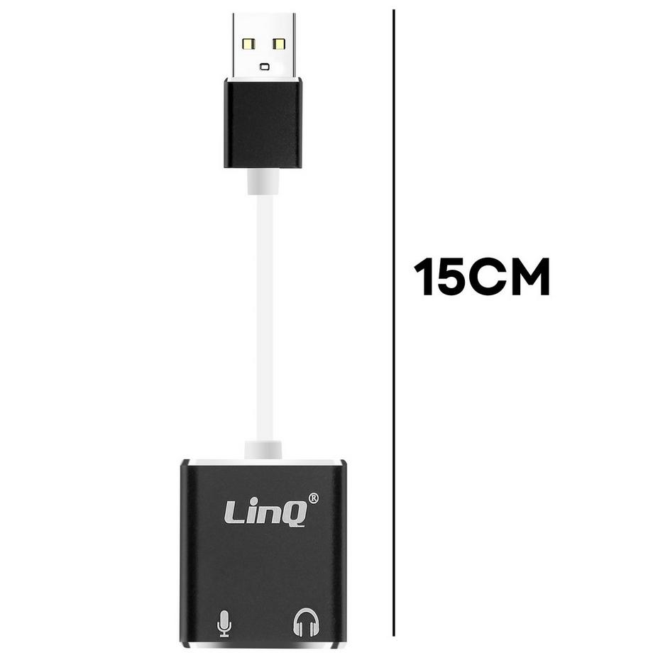 Avizar  LinQ Doppelter 3.5mm Klinkenadapter 