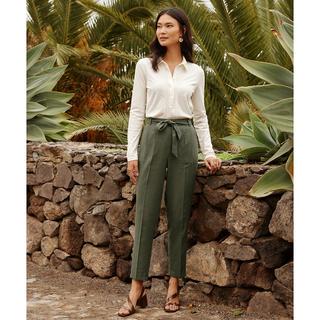 La Redoute Collections Pantalon jogpant avec ceinture  