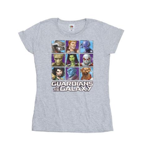 Guardians Of The Galaxy Guardians of the Galaxy Character Grid T-Shirt  