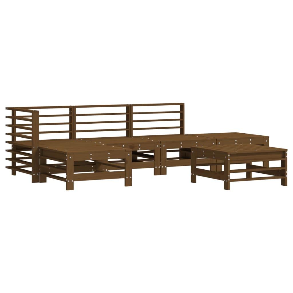 VidaXL Garten lounge set holz  