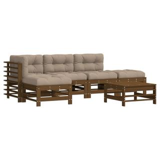 VidaXL Garten lounge set holz  