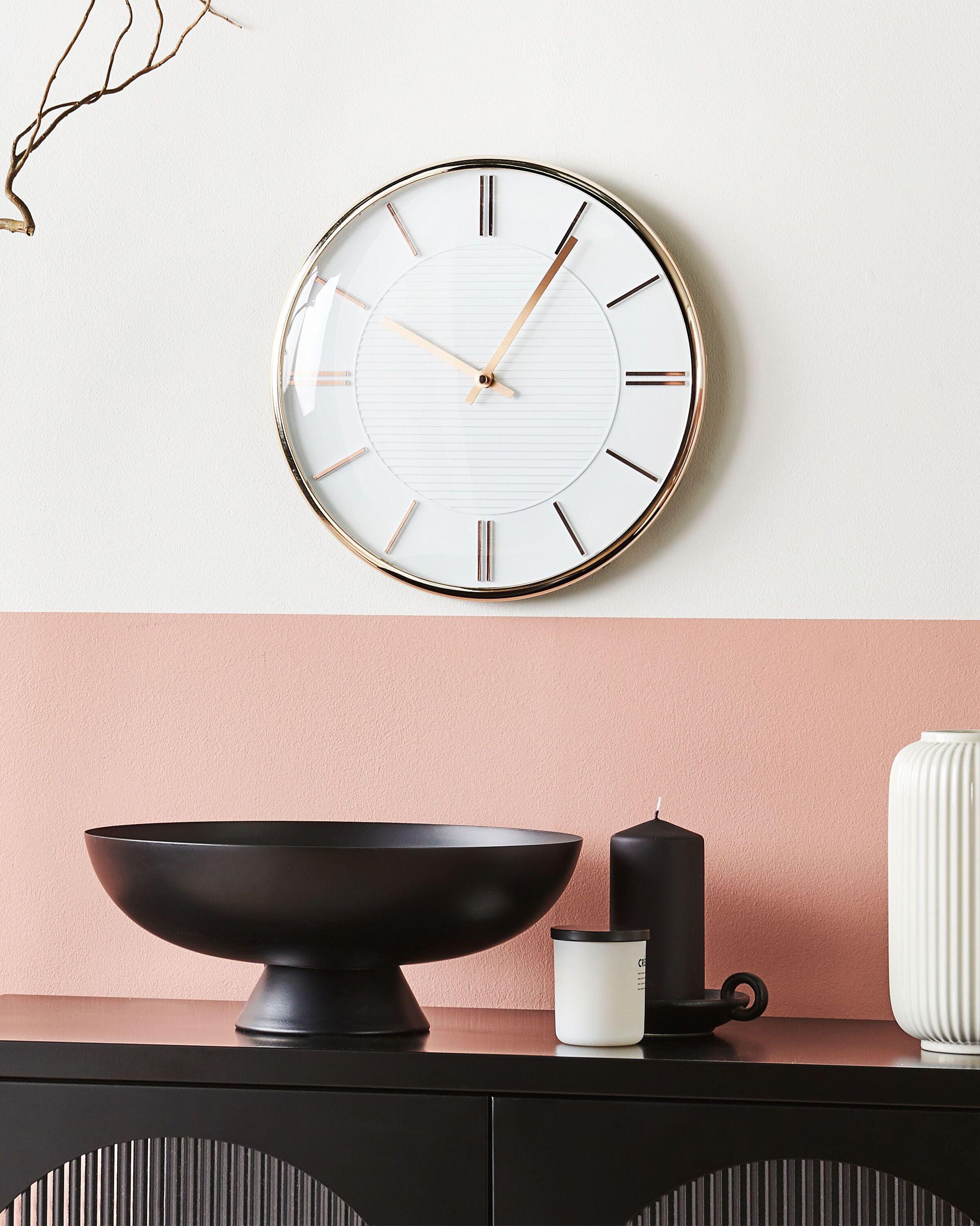 Beliani Orologio da parete en Materiale sintetico Classico DAROCA  