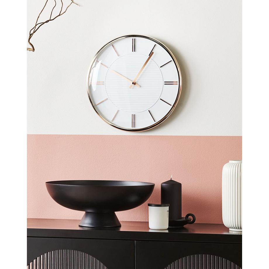 Beliani Orologio da parete en Materiale sintetico Classico DAROCA  