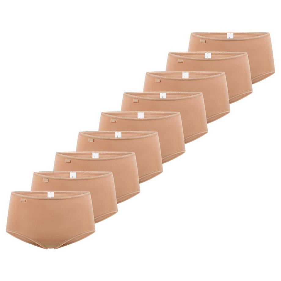 9er Pack 24/7 Cotton - Midi Slip