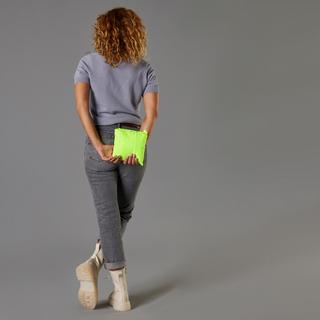 BTWIN City 120 Damen Fahrrad Regenjacke Sichtbarkeit Neongelb  