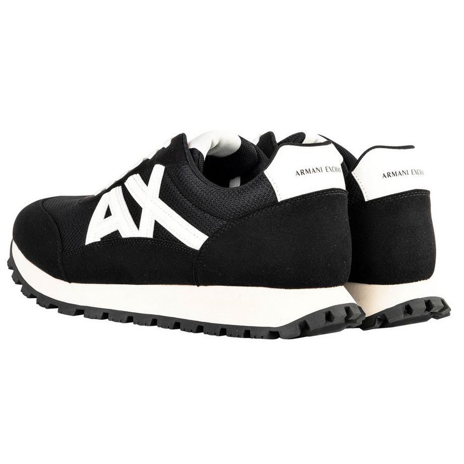 Armani Exchange  Sneaker -SNEAKER DROP MICROSUEDE+MESH+CALF PU 