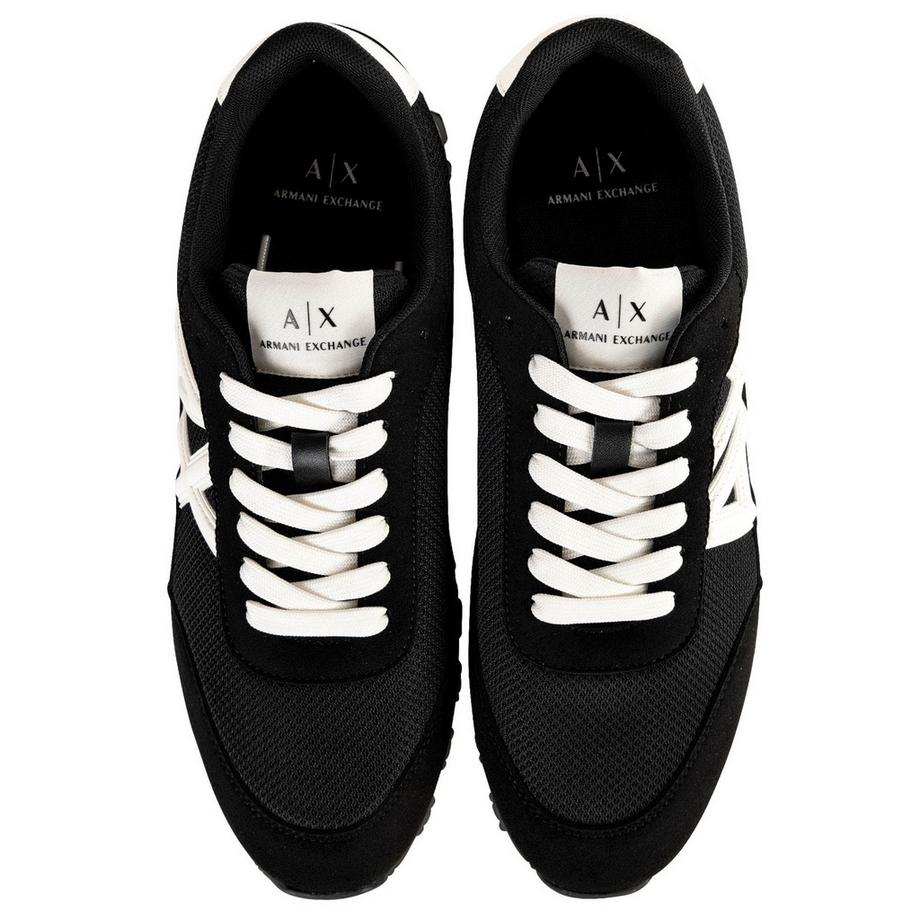 Armani Exchange  Sneaker -SNEAKER DROP MICROSUEDE+MESH+CALF PU 