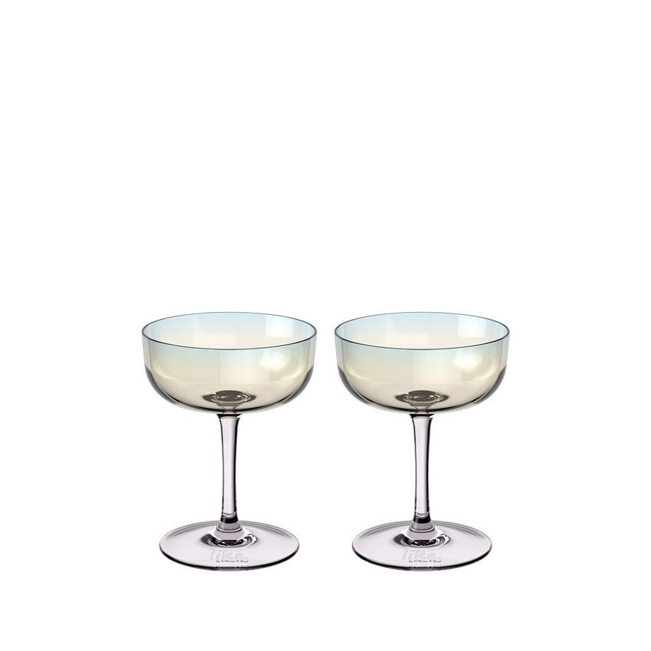 Sekt-/Champagnerschale, Set 2tlg Like Pearl