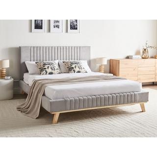 Beliani Letto en Ciniglia Scandinavo TALENCE  