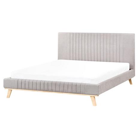 Beliani Letto en Ciniglia Scandinavo TALENCE  