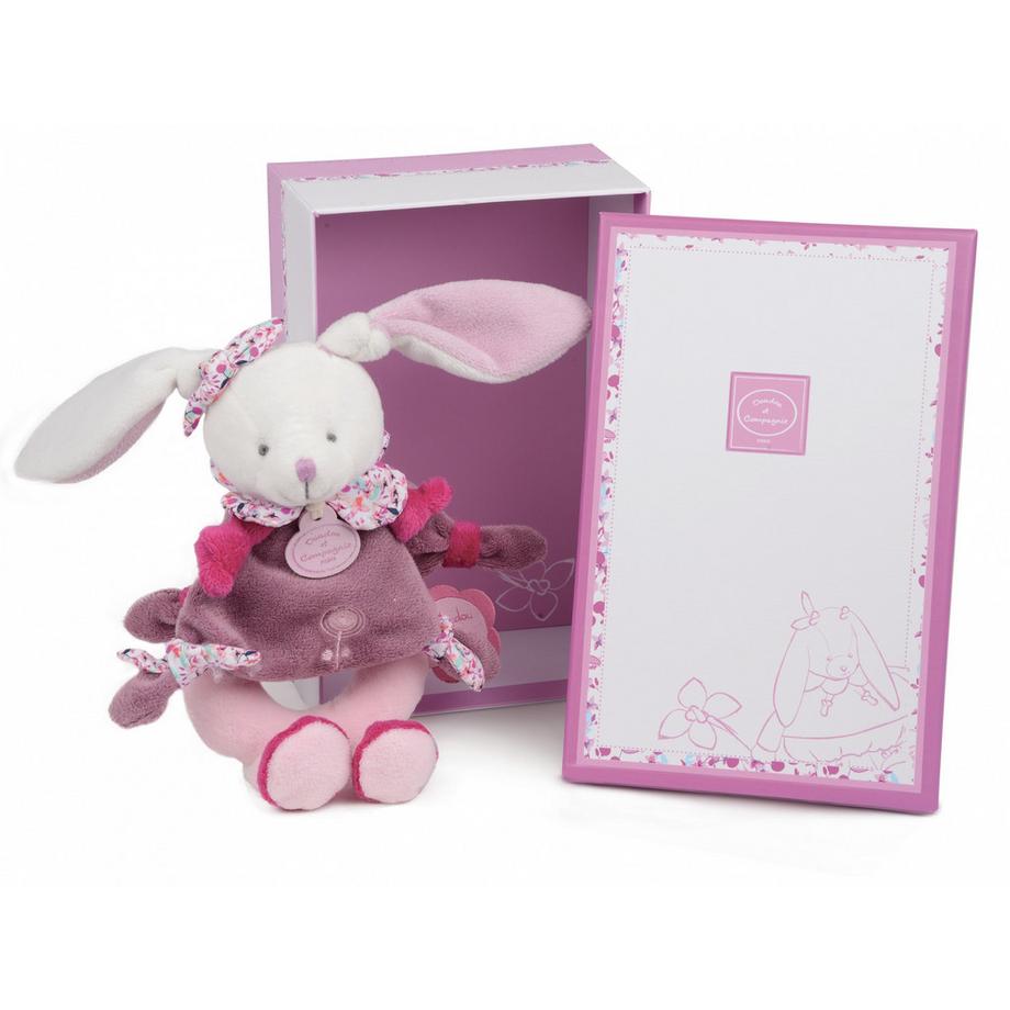DouDou et compagnie  Rassel Hase Kirsche (19cm) 