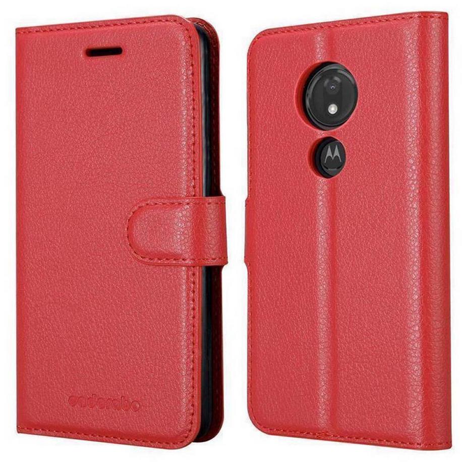 Cadorabo  Hülle für Motorola MOTO G7 PLAY Standfunktion, Kartenfach 