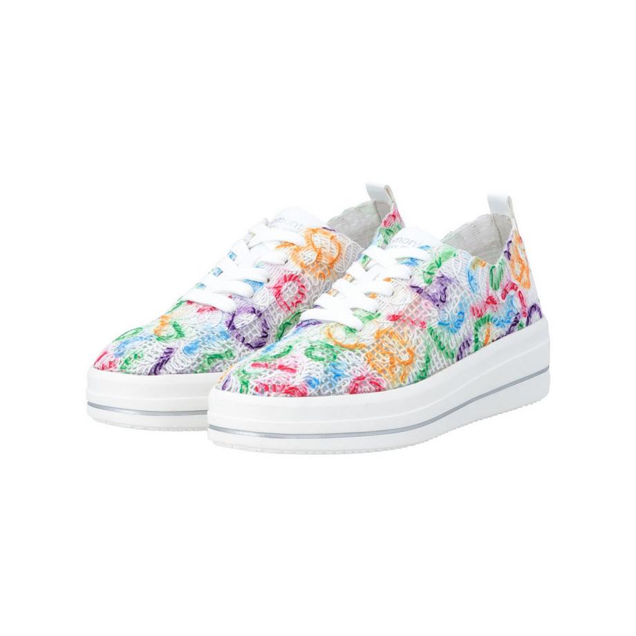 Remonte Sneaker con plateau e motivo ricamato  