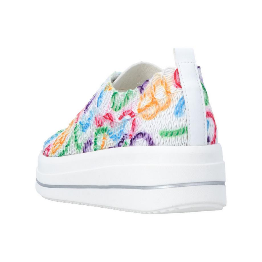 Remonte Sneaker con plateau e motivo ricamato  