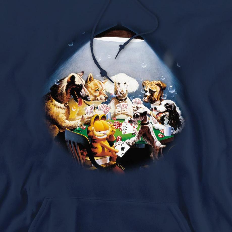 Garfield  Sweat à capuche PLAYING WITH THE BIG DOGS 