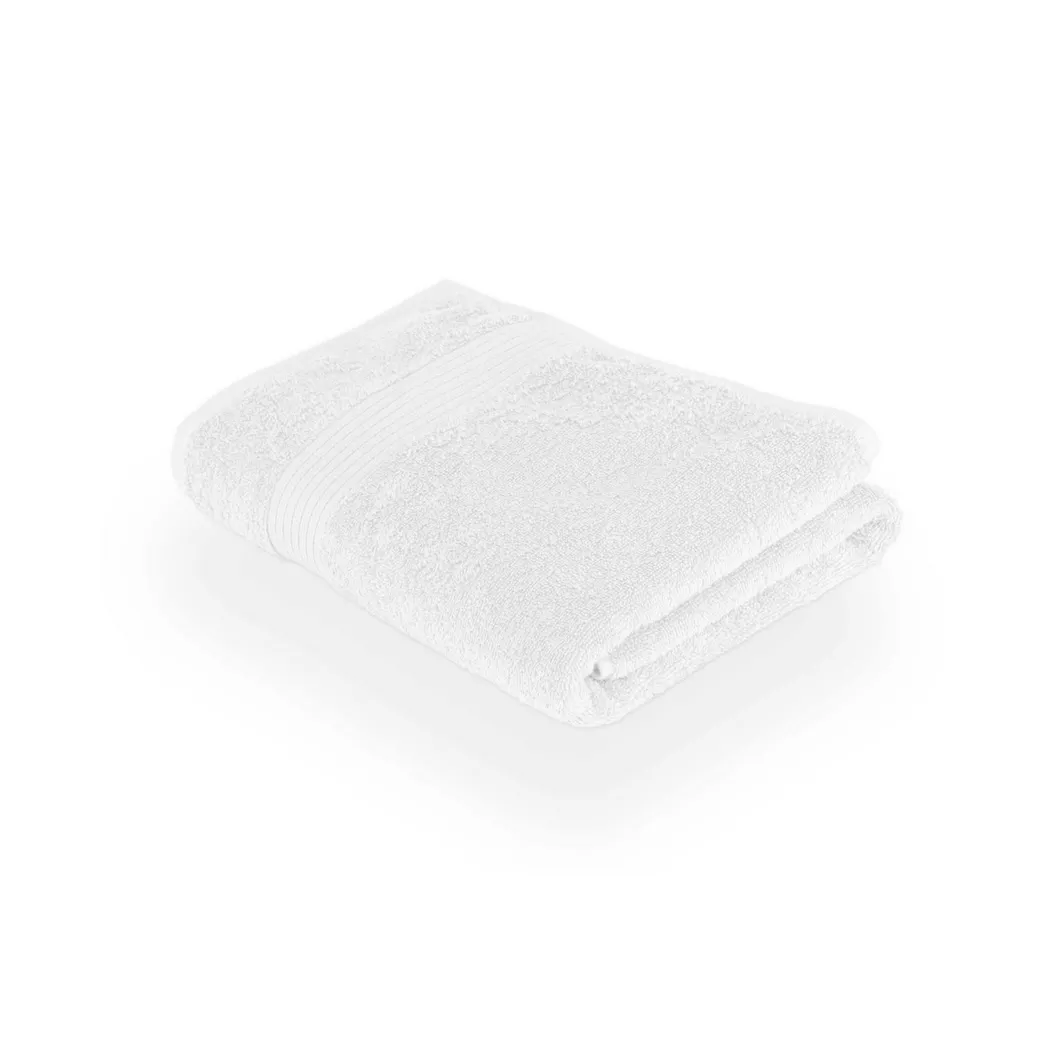 Tiseco - Badetuch EDEN, 70x140 cm, Weiss