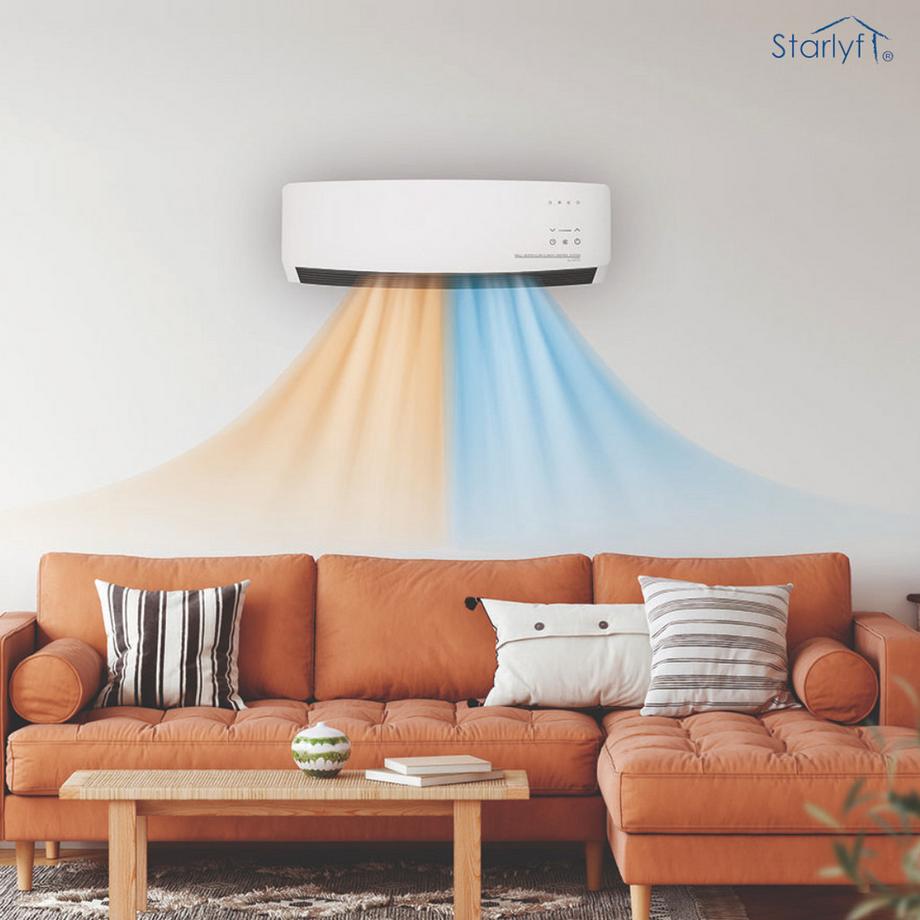 STARLYF STARLYF Climate Control - Wandheizlüfter und Ventilator  