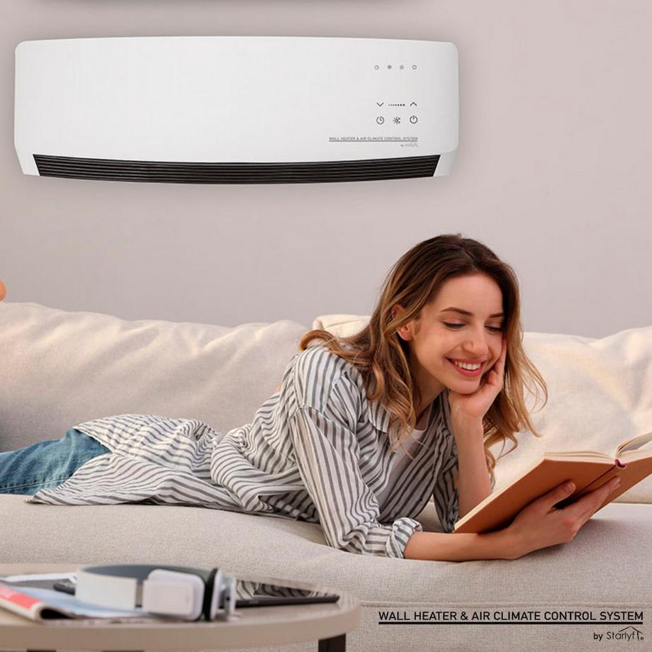 STARLYF STARLYF Climate Control - Wandheizlüfter und Ventilator  